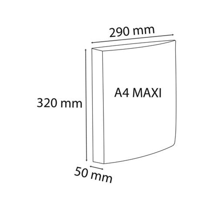 3130630512349-Exacompta Exactive Exabinder - Classeur à anneaux - Dos 50 mm - A4 Maxi - noir--4