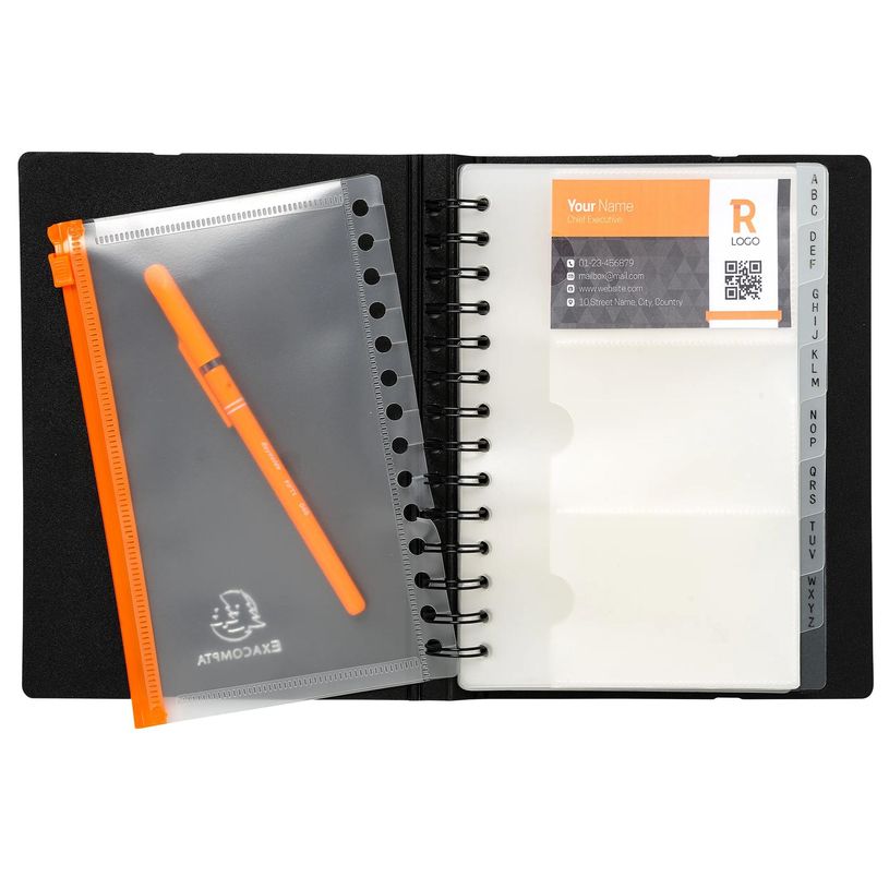 3130630750345-Exacompta Exacard - Classeur pour cartes de visite--3