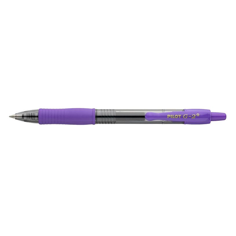 4902505210457-Pilot G-2 - Roller encre gel rétractable - 0,7 mm - violet--1