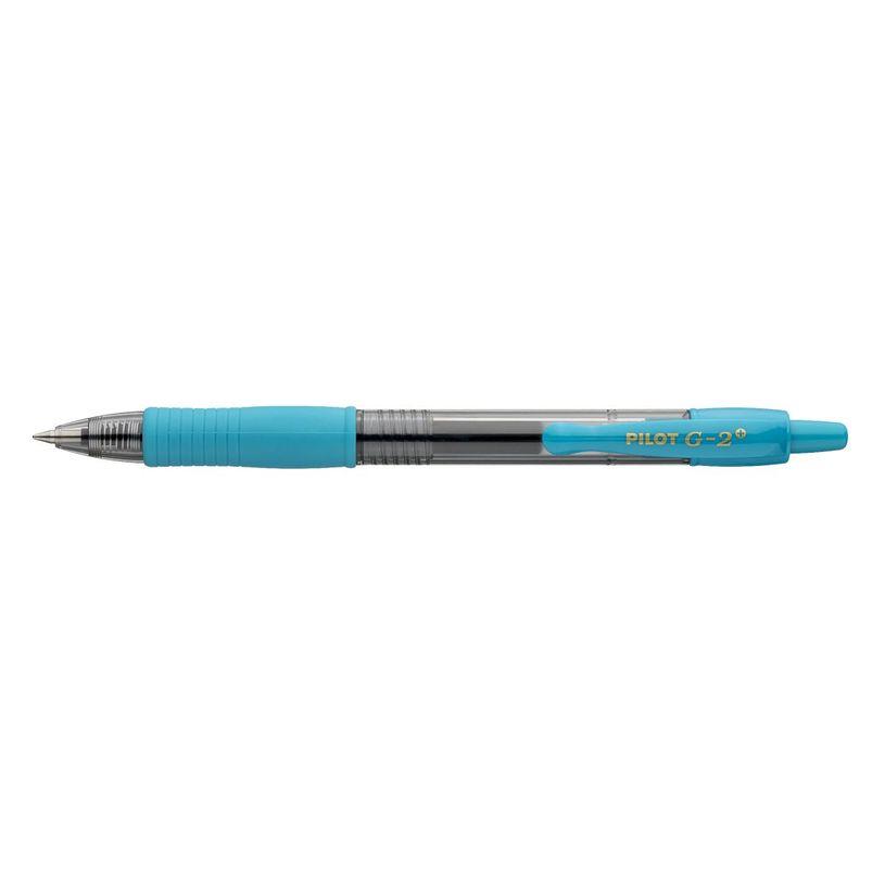 4902505275838-Pilot G-2 - Roller encre gel rétractable - 0,7 mm - turquoise--1