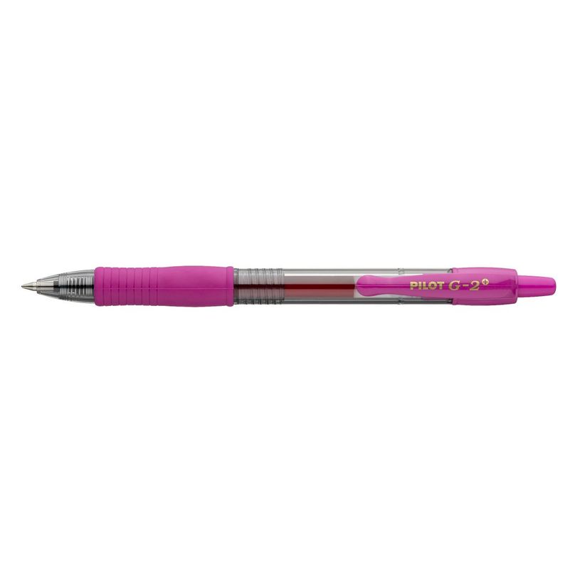 4902505275821-Pilot G-2 - Roller encre gel rétractable - 0,7 mm - rose--1