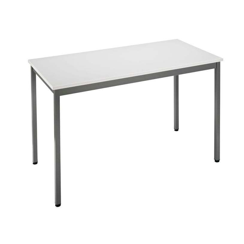 3700245503881-Table modulaire rectangulaire - L120 x H74 x P60 cm - gris clair-P_79145320_1-0