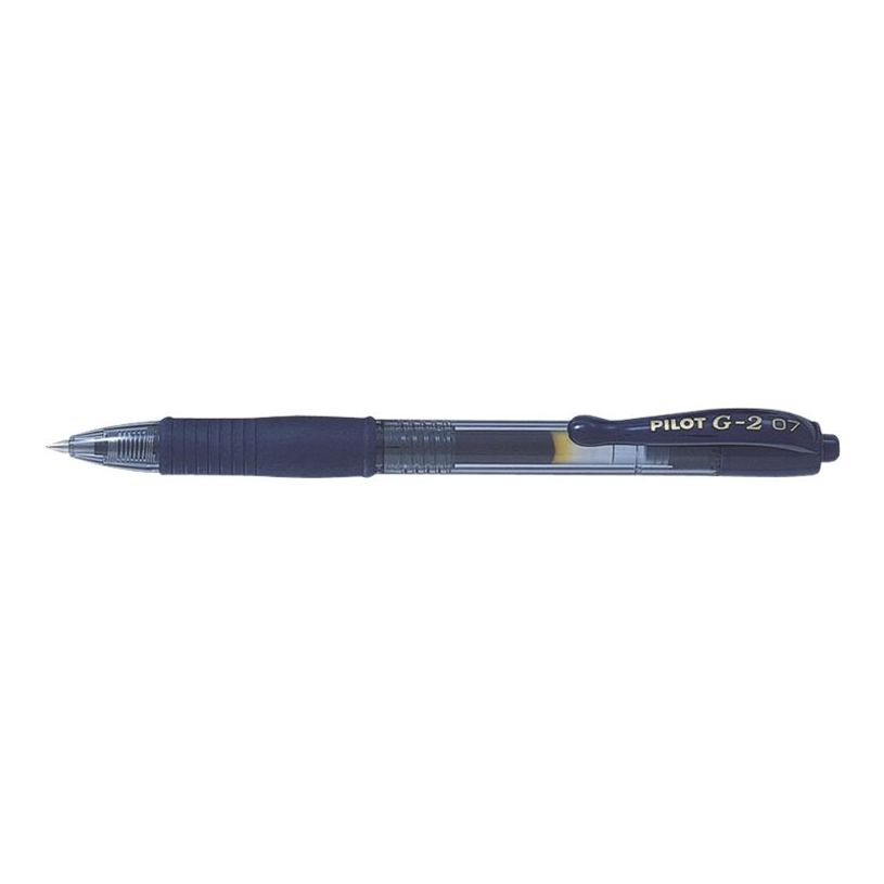 4902505303159-Pilot G-2 - Bolígrafo  - negro azul - tinta de gel - 0.7 mm - fino - retractil-P_79145346_2-2