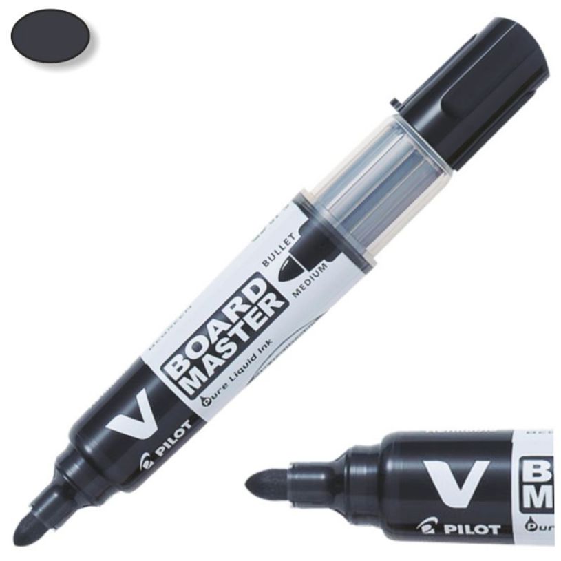 4902505355769-Pilot V BOARD MASTER - Marqueur effaçable - pointe ogive - noir--1