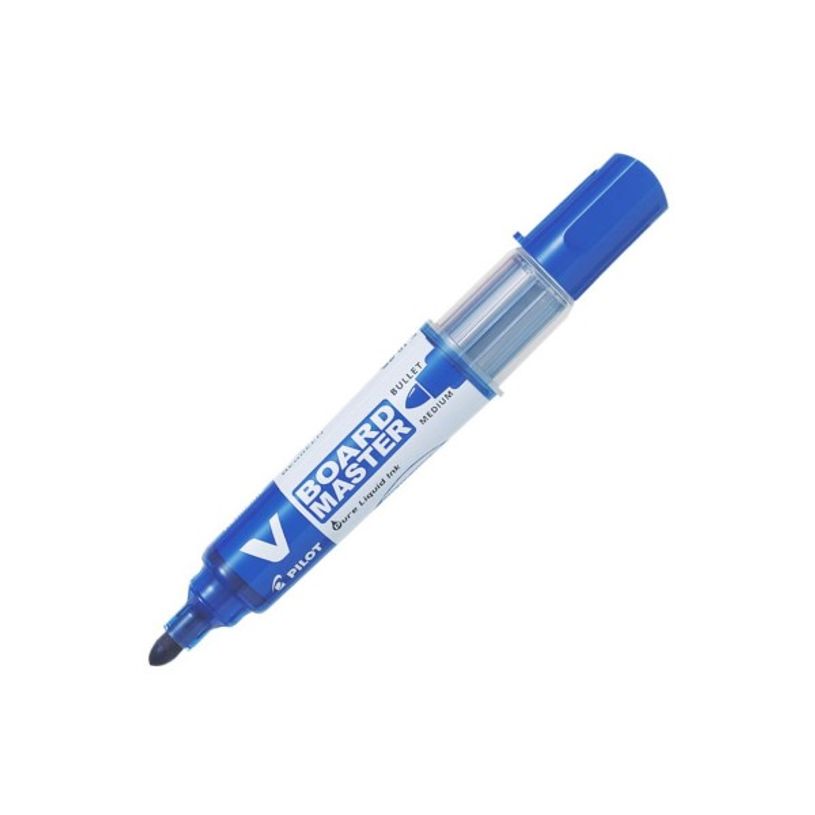 4902505355783-Pilot V BOARD MASTER - Marqueur effaçable - pointe ogive - bleu--3