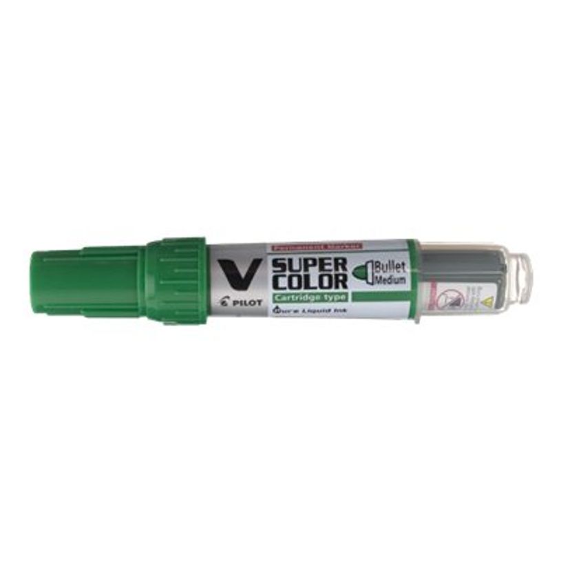 4902505357015-Pilot V Supercolor Begreen - Marqueur - permanent - vert - 1- 3 mm - pointe ogive-P_79145654_2-1