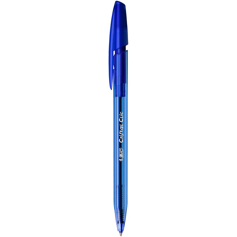 0070330171589-BIC Cristal Clic - Stylo à bille - bleu - 1 mm - rétractable-P_79145704_1-0