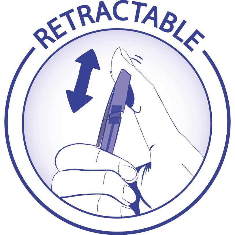 0400791457050-BIC Cristal Clic - 20 Stylos à bille - bleu - 1 mm - rétractable-P_79145705_5-4