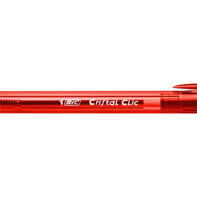 0070330171596-BIC Cristal Clic - Stylo à bille - rouge - 1 mm - rétractable-P_79145706_3-2