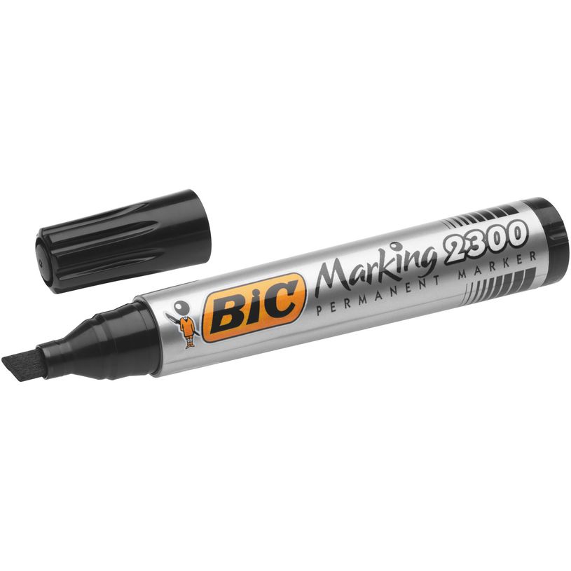 3086129999736-BIC MARKING 2300 - Marqueur permanent - pointe biseau - noir-P_79145732_4-1