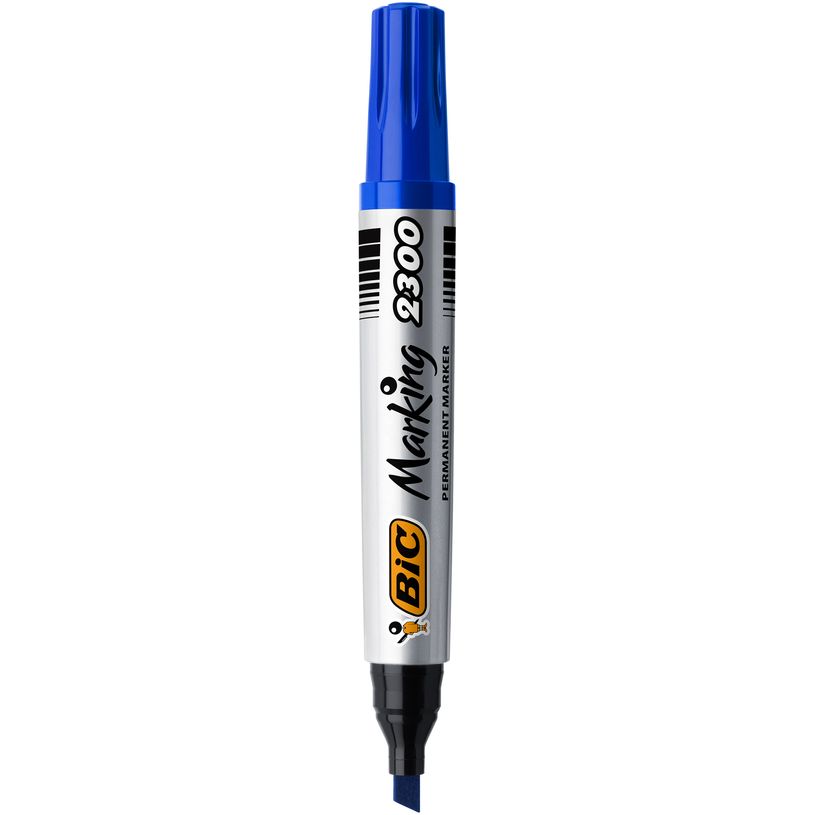 3086129999743-BIC MARKING 2300 - Marqueur permanent - pointe biseau - bleu-P_79145733_1-0