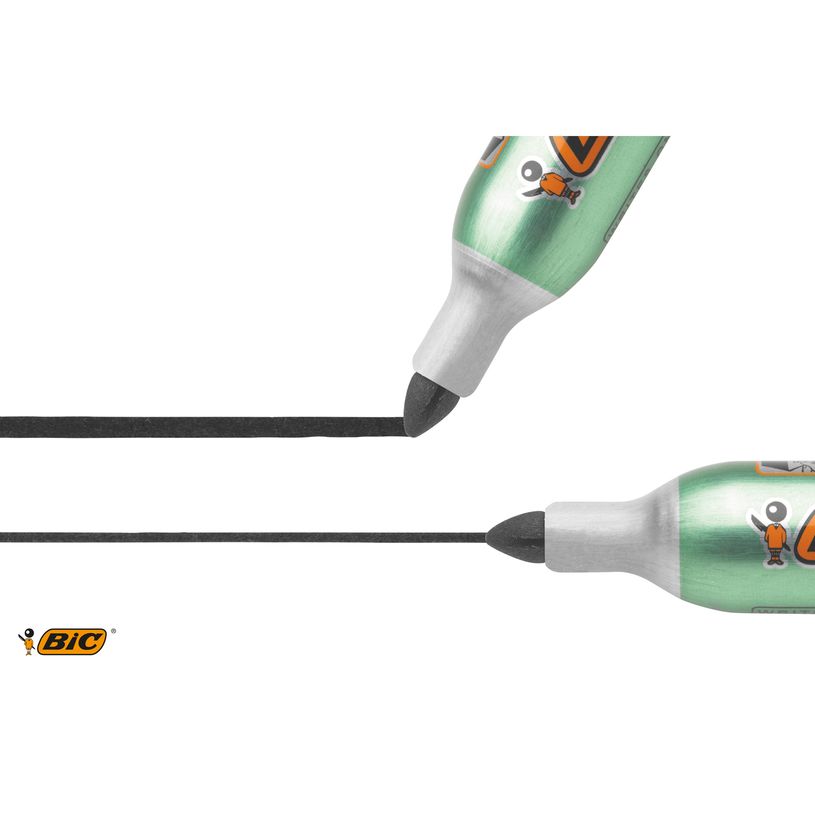 3086123009981-BIC ONYX 1482 - Marqueur permanent - pointe ogive - rouge-P_79145739_4-3