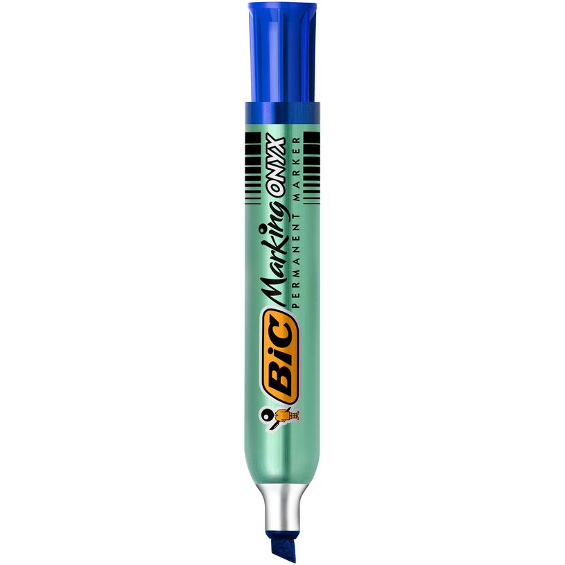 3086129998920-BIC ONYX 1591 - Marqueur permanent - pointe biseau - bleu-P_79145748_1-0