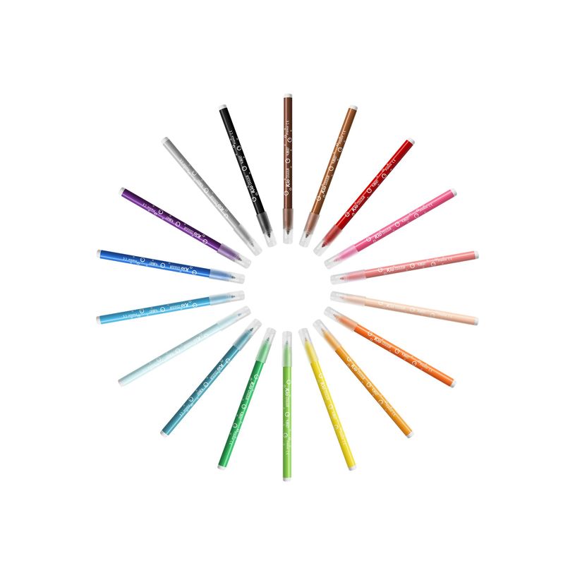 3270220002734-BIC Kids Couleur - 18 Feutres - 0.8 mm - couleurs assorties-P_79145753_2-1