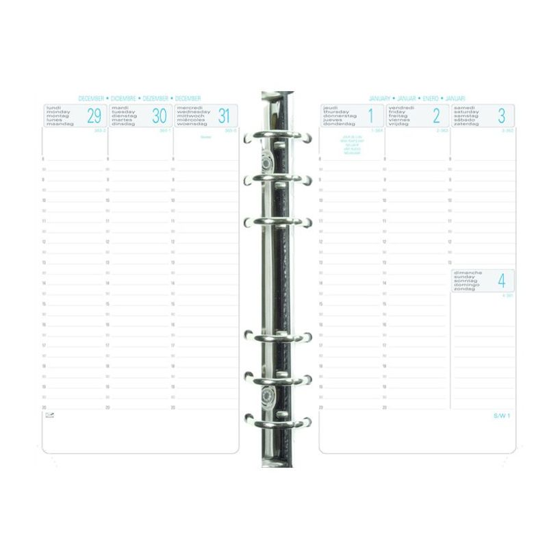 3660942007009-Kelly - Organiseur 16 mois - 14 x 19 cm - noir - Exacompta-P_79146441_1-1