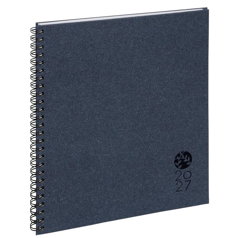 3660942016865-Agenda de bureau spiralé Forever Eurotime 22S - 1 semaine sur 2 pages - 18,5 x 22,5 cm - disponible dans différentes cou--0