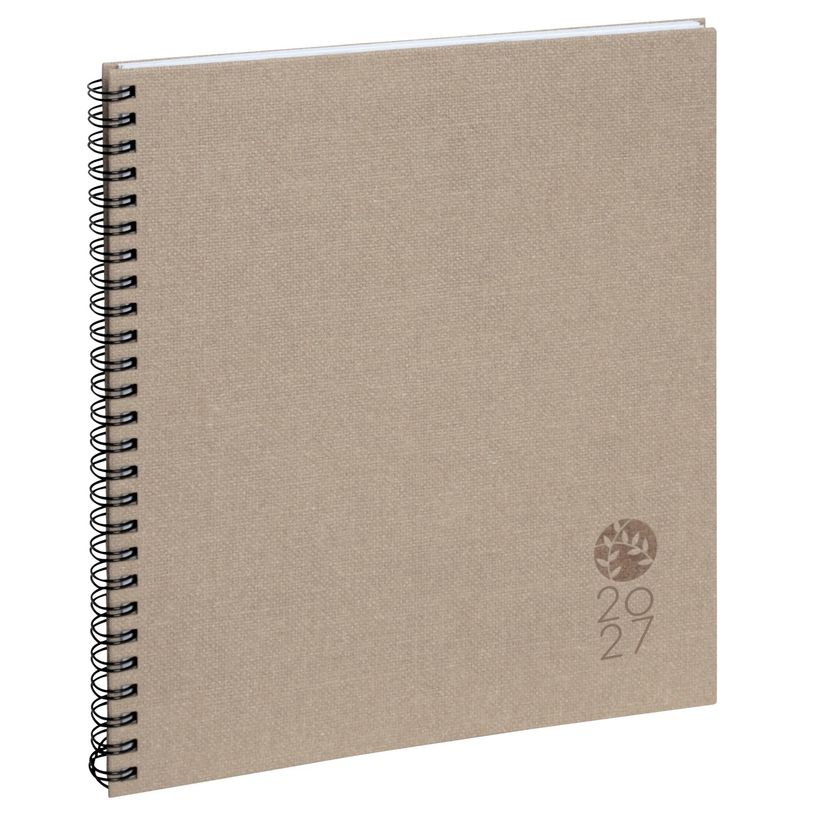 3660942016865-Agenda de bureau spiralé Forever Eurotime 22S - 1 semaine sur 2 pages - 18,5 x 22,5 cm - disponible dans différentes cou--1