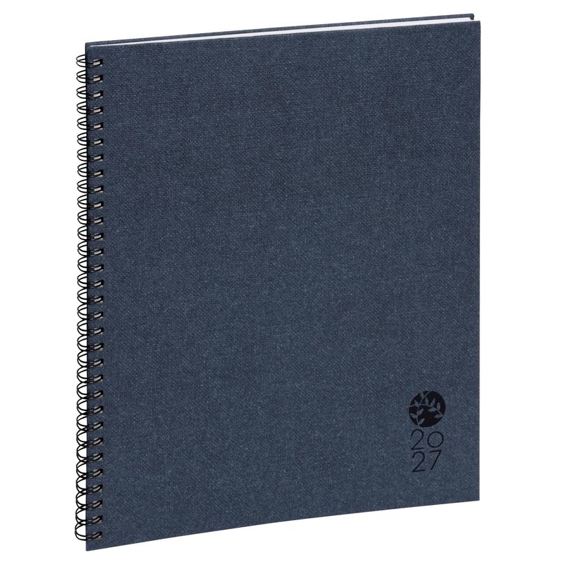 3660942017244-Agenda de bureau spiralé Forever Eurotime 27S - 1 semaine sur 2 pages - 21 x 27 cm - disponible dans différentes cou--0