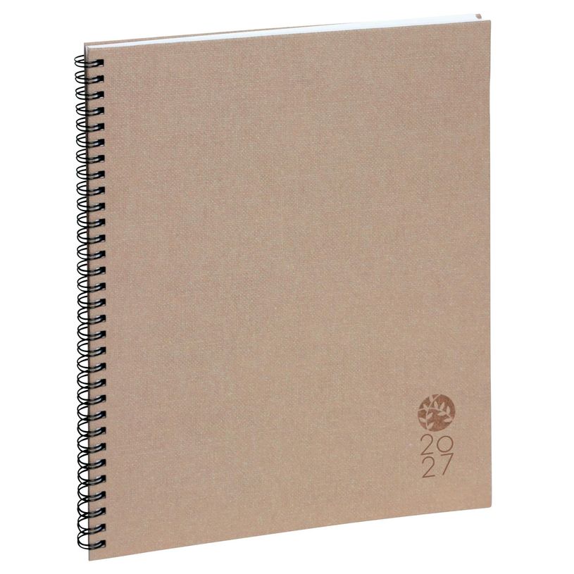 3660942017244-Agenda de bureau spiralé Forever Eurotime 27S - 1 semaine sur 2 pages - 21 x 27 cm - disponible dans différentes cou--1