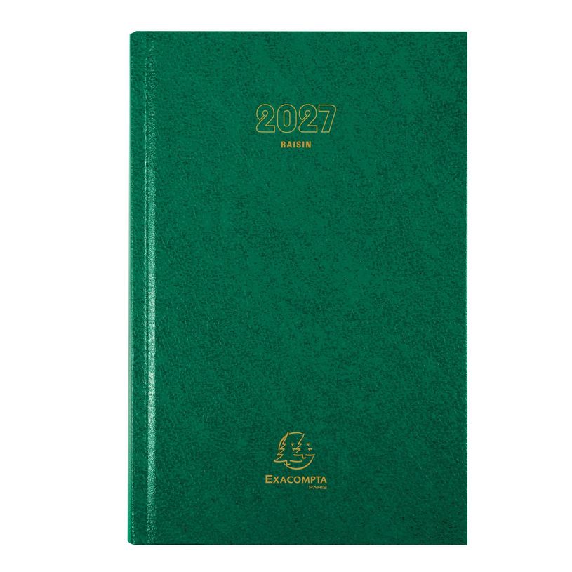 3660942007658-Agenda de bureau Raisin - 1 jour par page - 16,5 x 24,5 cm - disponible dans différentes couleurs - Ex--2