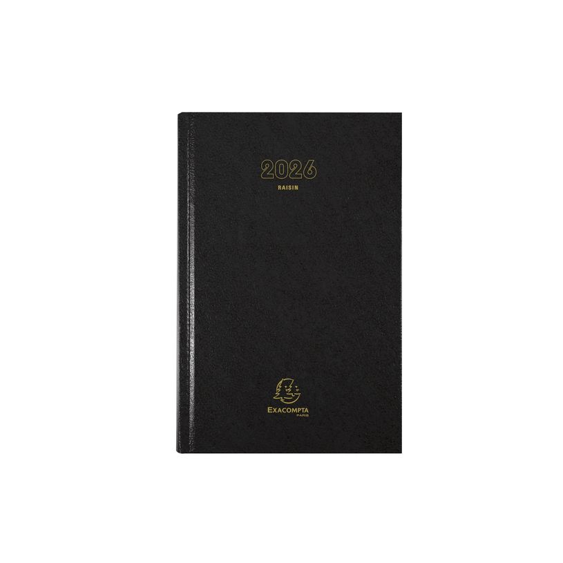 3660942007641-Agenda de bureau Raisin - 1 jour par page - 16,5 x 24,5 cm - noir - Exacompta-P_79146551_5-4
