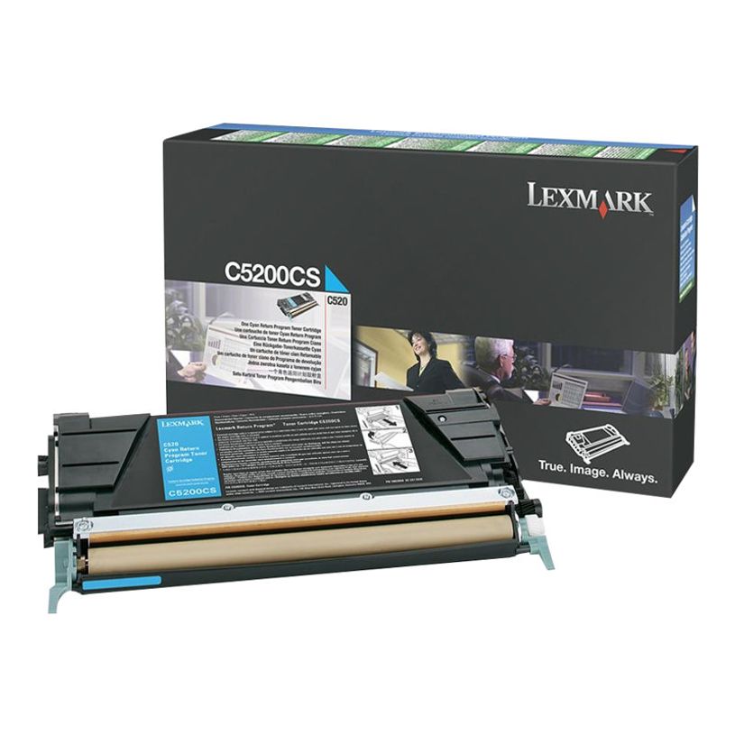 0734646039451-Lexmark C5220CS - cyan - toner d'origine - cartouche laser-P_79146595_2-1