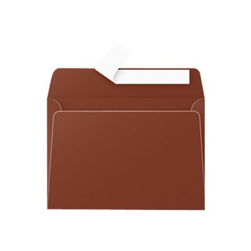 3329680052367-Pollen - 20 Enveloppes - 114 x 162 mm - 120 g/m² - chocolat-P_79146778_1-0