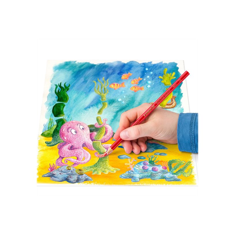 4007817144268-STAEDTLER Noris Club aquarell - Lápiz de colores al agua - colores surtidos (paquete de 12-P_79146894_1-6