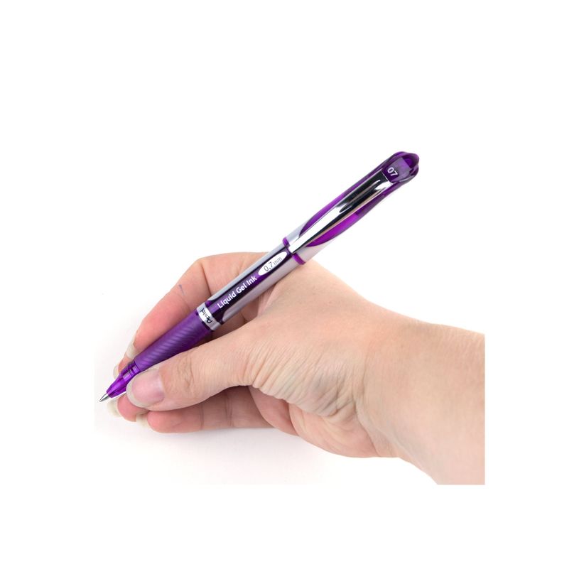 0072512201503-Pentel Energel - Roller capuchon - 0,7 mm - violet-P_79147510_2-2