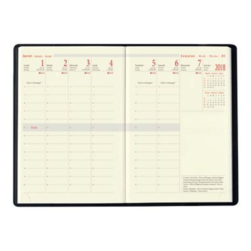 3664447061214-Oberthur Milano 13 - organiseur - 80 x 130 mm - noir-P_79147966_1-0