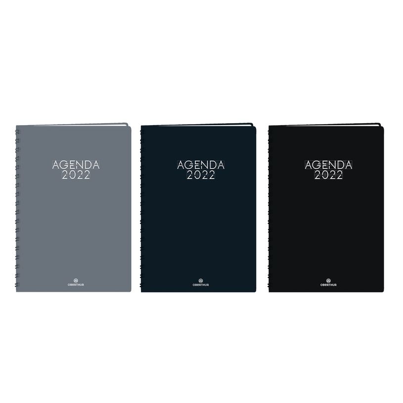 3108728255102-Agenda à spirale Portland - 1 semaine sur 2 pages - 17 x 24,5 cm - disponible dans différ-P_79148019_1-0