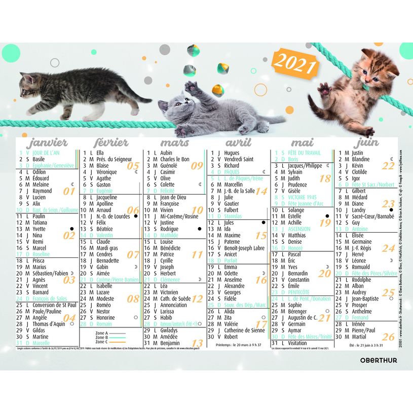 3664447060828-Oberthur - Mini calendrier 6 mois par face - 13,5 x 17 cm - disponible dans différents mod-P_79148038_2-1