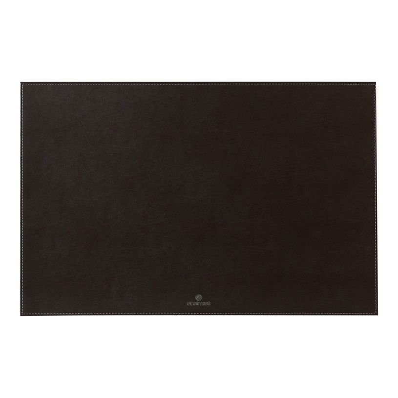 3108724146909-Oberthur - Sous-main - 55 x 37 cm - chocolat-P_79148059_1-0