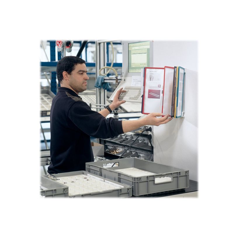 4005546502571-Durable Vario - Support mural de consultation avec 10 pochettes A4 - couleurs assorties-P_79148390_2-1