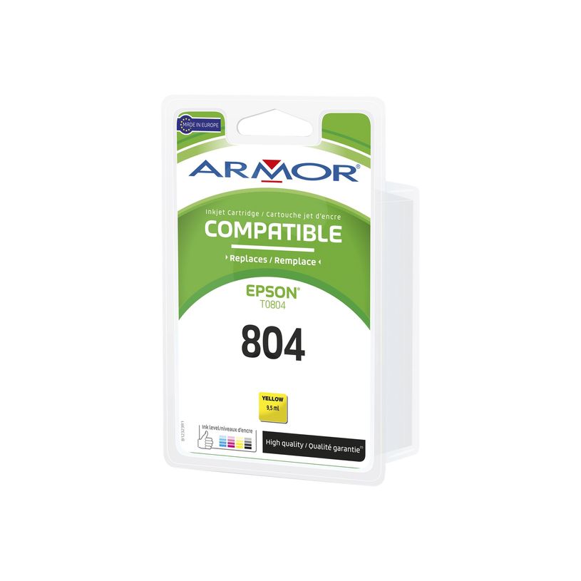 3112539224004-Epson T0804 - compatible Armor - jaune - cartouche d'encre-P_79148499_1-0
