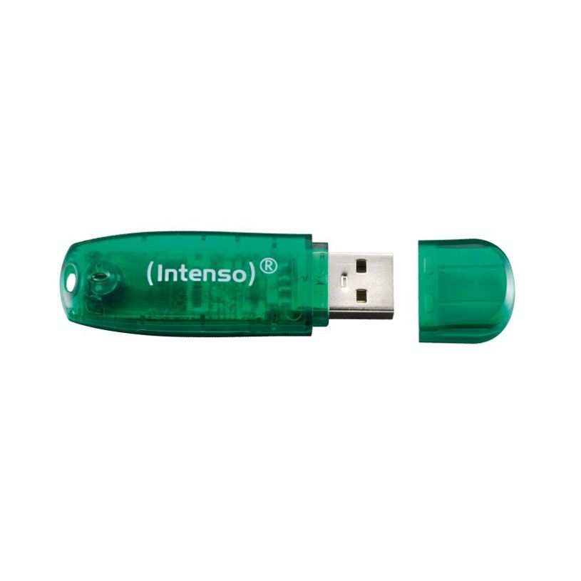 4034303008537-Intenso Rainbow Line - clé USB 8 Go - USB 2.0 - vert-P_79148558_2-1