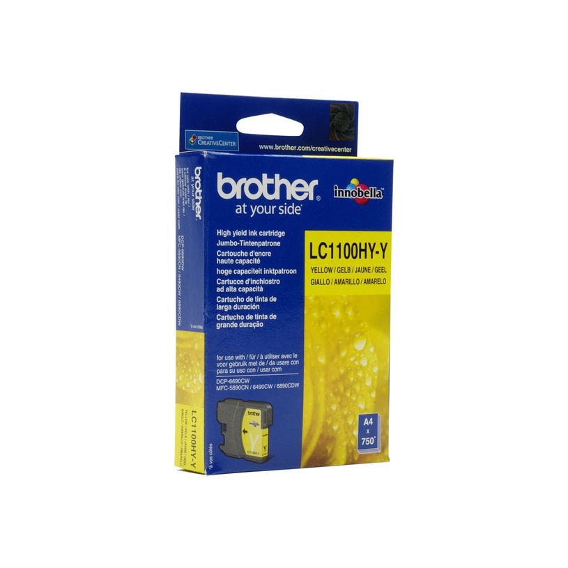 4977766659789-Brother LC1100 - jaune - cartouche d'encre originale-P_79149150_3-2