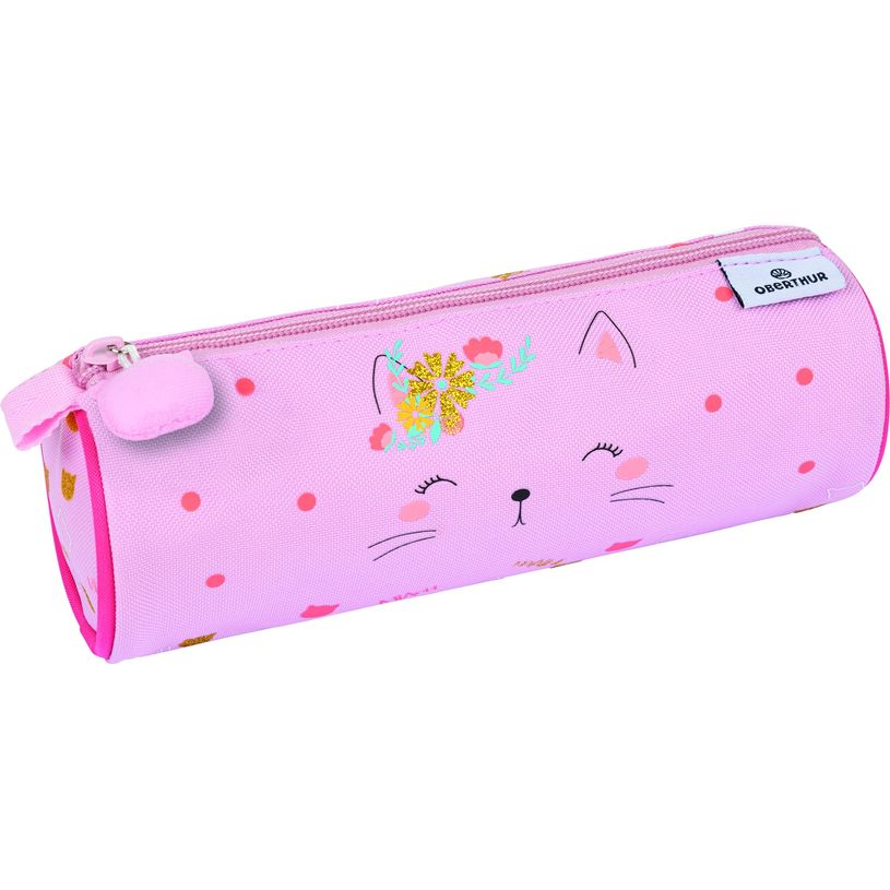 3664447097824-Trousse ronde Chaton 1 compartiment - Oberthur-P_79149955_1-0