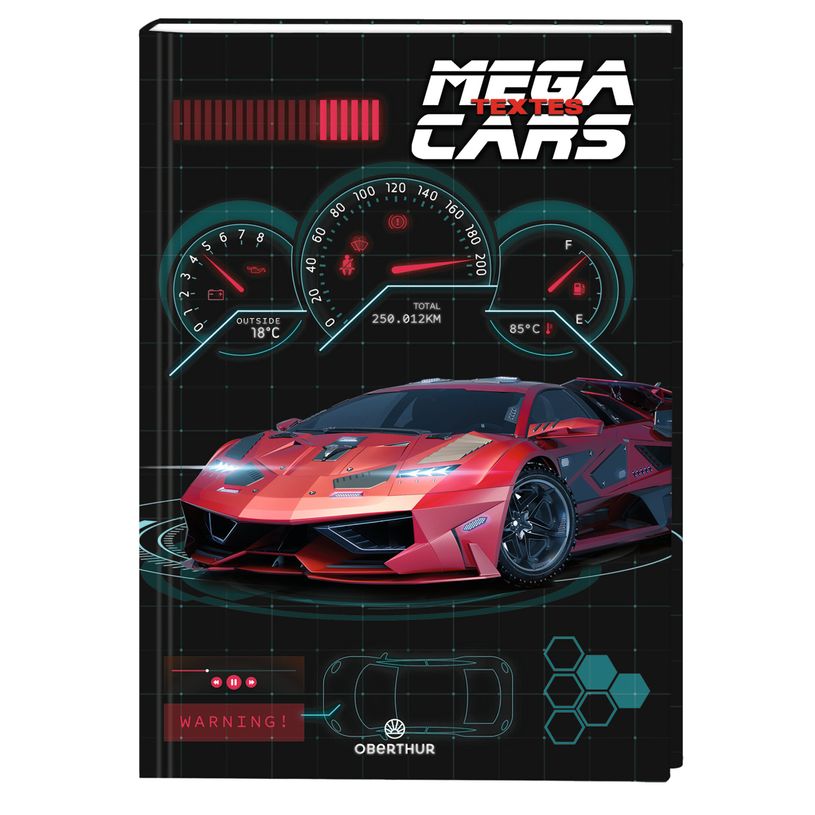 3108720514733-Megacars - Cahier de textes - 15,5 x 22 cm - 2 décors au choix - Oberthur-P_79149973_2-1