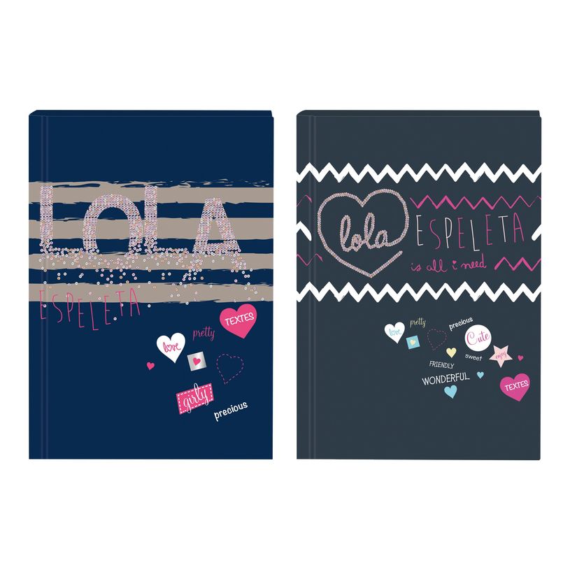 3664447046259-Lola Espeleta Cahier de textes Cœur en sequins Oberthur -P_79149989_1-0