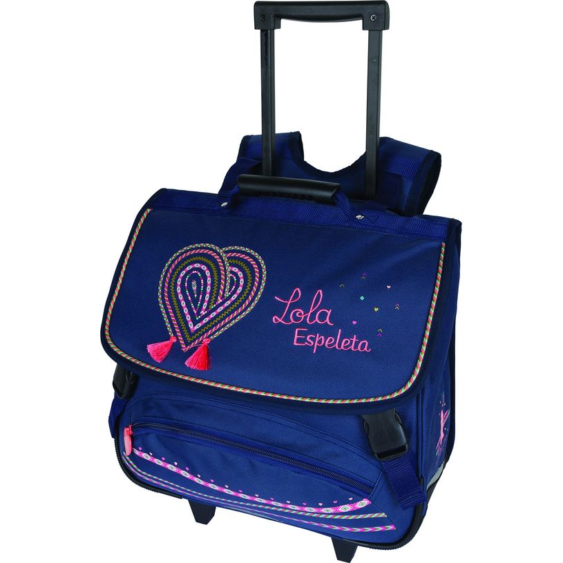 3108720691441-Lola Espeleta - Cartable à roulettes 38 cm - 2 compartiments - Oberthur-P_79150006_1-0