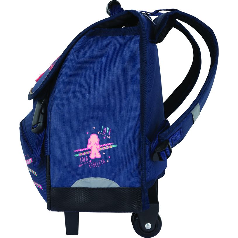 3108720691441-Lola Espeleta - Cartable à roulettes 38 cm - 2 compartiments - Oberthur-P_79150006_5-4