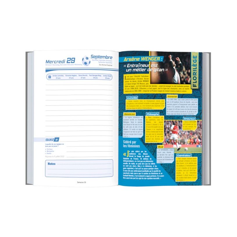 3108720615096-Agenda du Foot - 1 jour par page - 12,5 x 17,5 cm - Oberthur-P_79150133_2-1