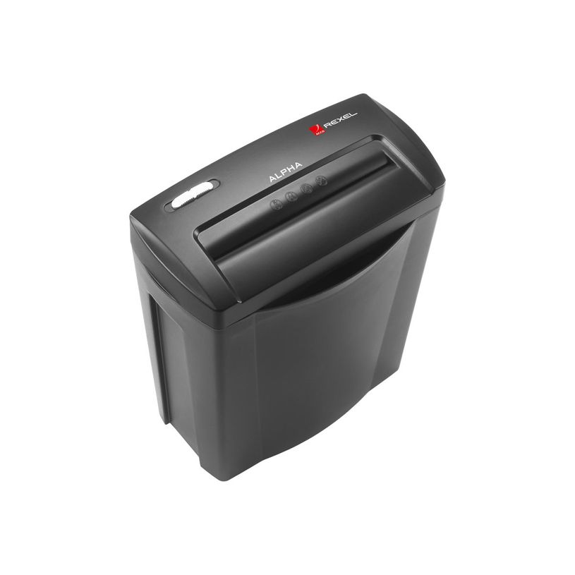 5028252255127-Rexel Alpha - destructeur de documents coupe croisée - 5 feuilles - Corbeille 14 litres-P_79150656_4-0