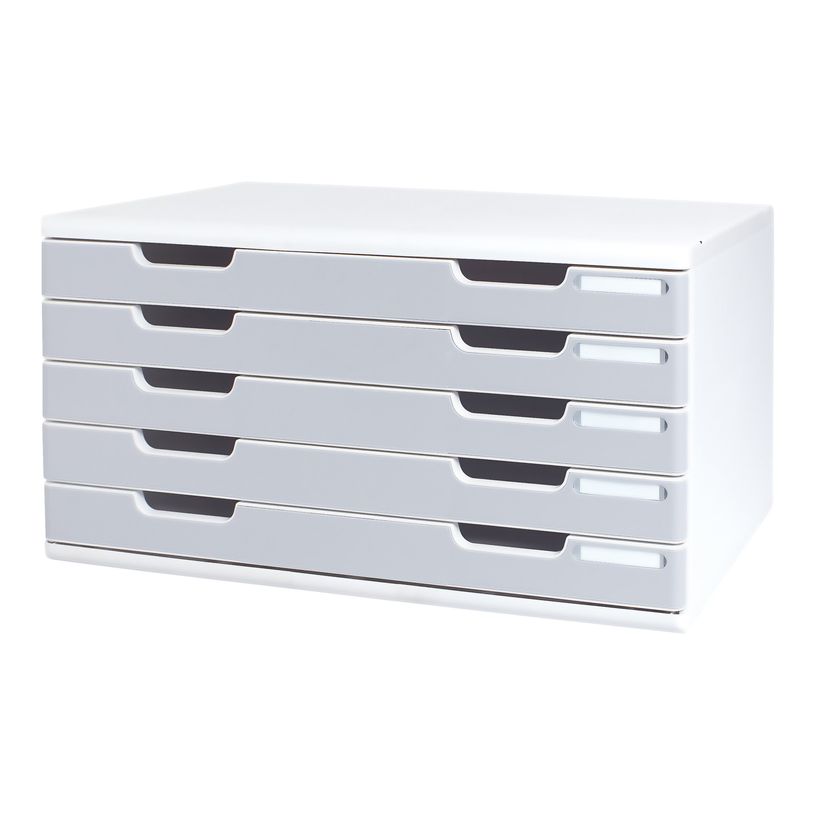 9002493420601-Exacompta MODULO Classic - Bloc de classement 5 tiroirs - A3 - gris/granit-P_79151122_1-0