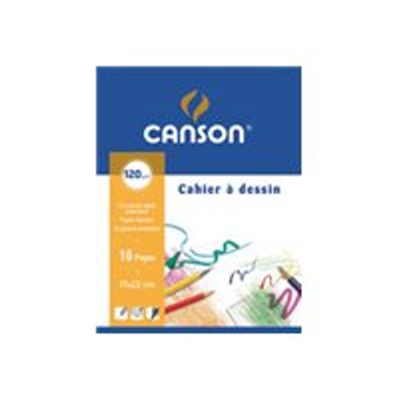3148950271082-Canson - Cahier à dessin 17 x 22 cm - 16 pages - 125g - blanc-P_79151182_1-0