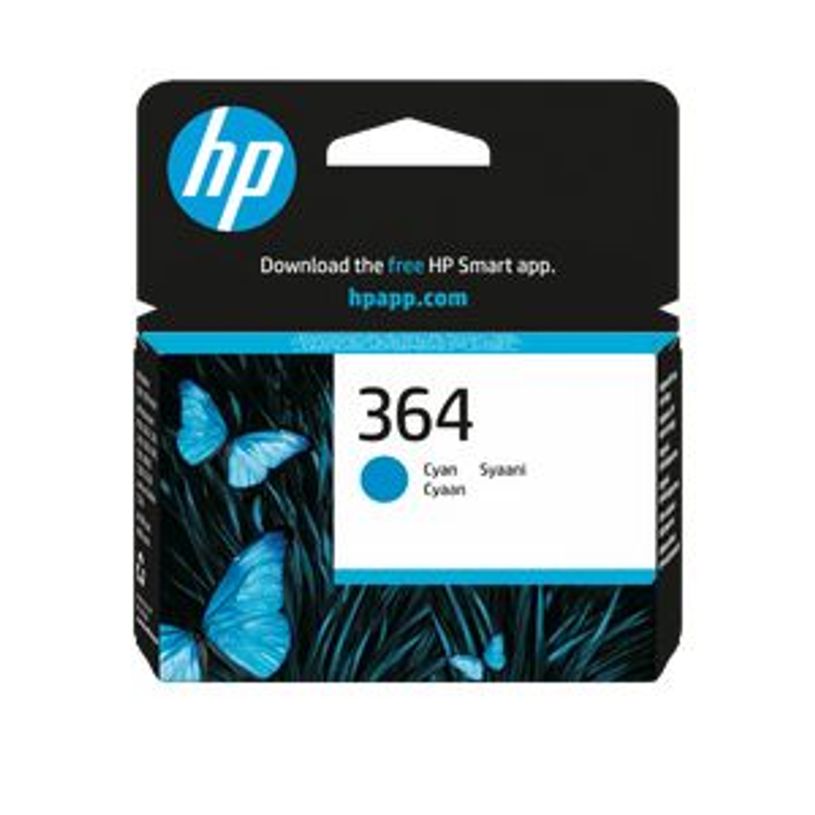 883585705269-HP 364 - Cyan - original - cartouche d'encre - pour Deskjet 35XX; Photosmart 55XX, 55XX B111, 65XX, 7-P_79151249_13-0