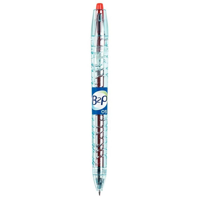 4902505377457-Pilot B2P Gel Begreen - Bolígrafo  - rojo - tinta de gel - 0.7 mm - fino - retractil--1