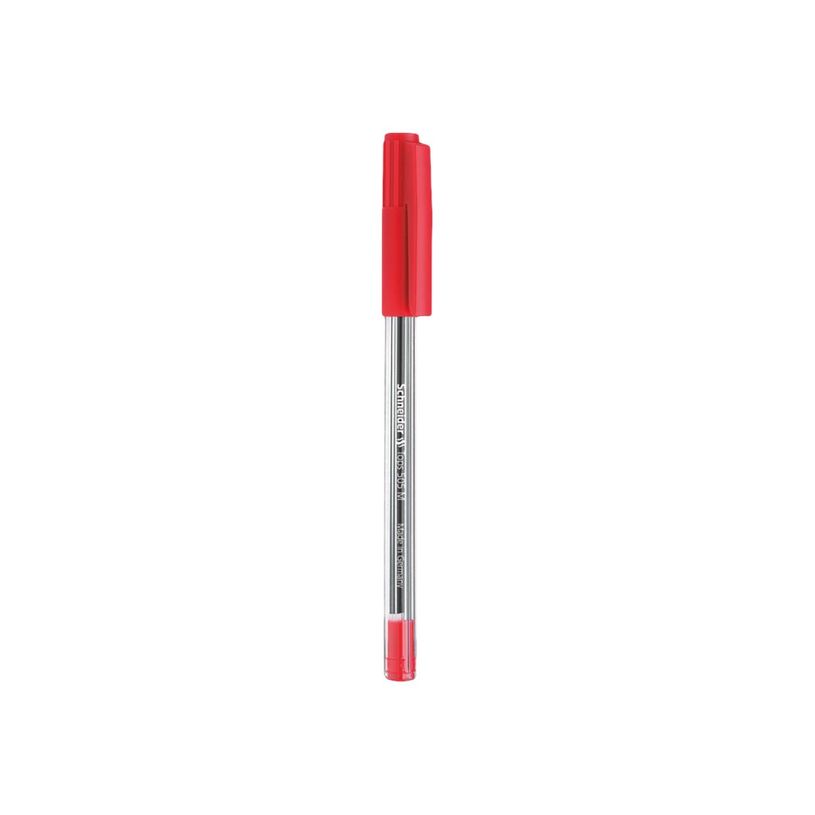 4004675004604-Schneider Tops 505 M- Stylo-bille - Rouge – Pointe Moyenne avec Corps Transparent et Capu-P_79151302_3-2