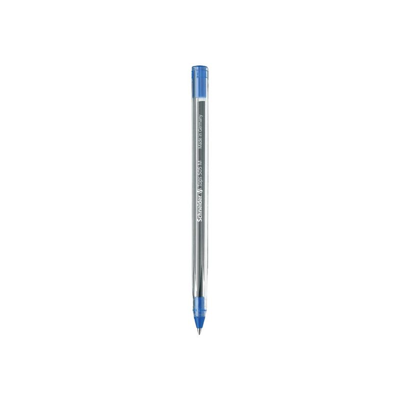 4004675004628-Schneider Tops 505 M- Stylo-bille - Bleu – Pointe Moyenne avec Corps Transparent et Capuc-P_79151303_4-3